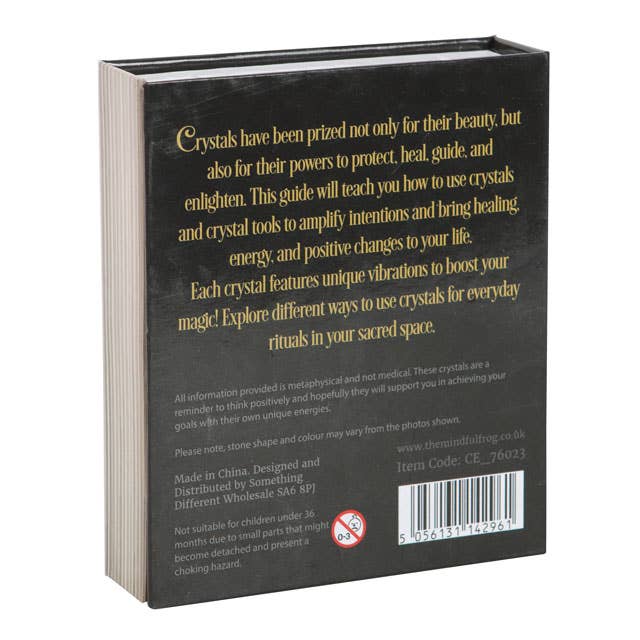 Something Different Wholesale – wholesale Spiritual stone/crystal – The Witches Guide to Crystals Gift Set3