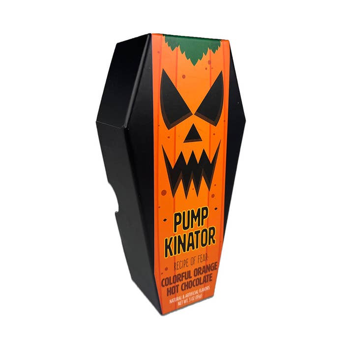Coffin Café Pumpkinator Chocolat Chaud à l'Orange (Coffrets de 3oz) pour la vente par McSteven's