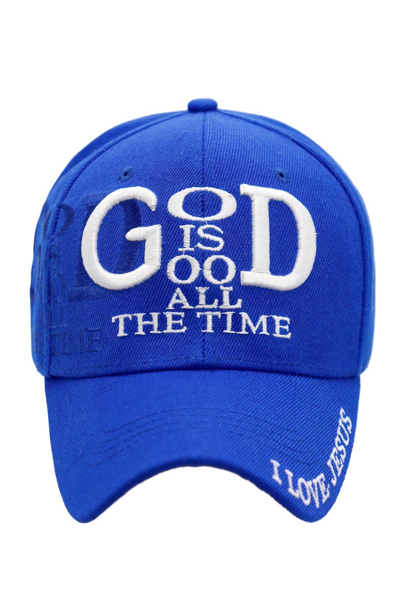 Cap Zone – wholesale Baseball cap – Women's – God is Good All The Time I Love Jesus Baseball Cap8