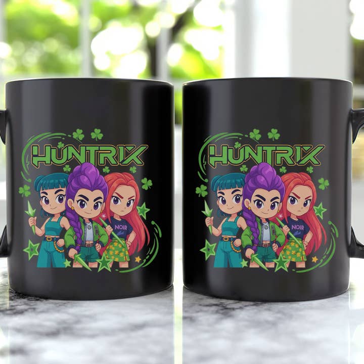 Kpop Demon Hunters Mug, Kpop Huntrix Mug, Lucky Huntrix Mug for wholesale by Tevatino