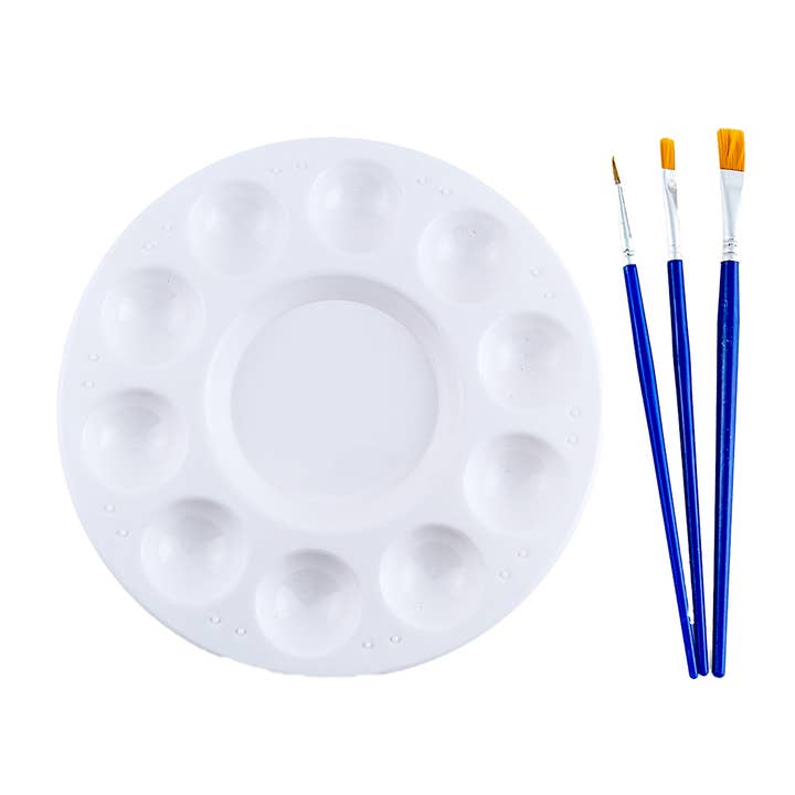 Angels Craft - Wholesale Palette/Mixing Tray - Paint Palettes, various shapes, sizes, and materials