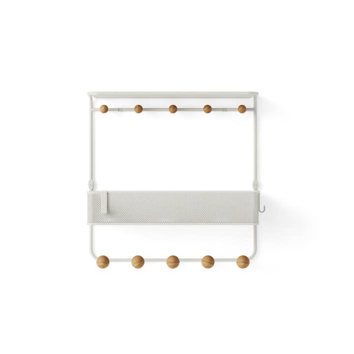 Umbra - Wholesale Wall Mounted Shelf - Estique Shelf with Hooks