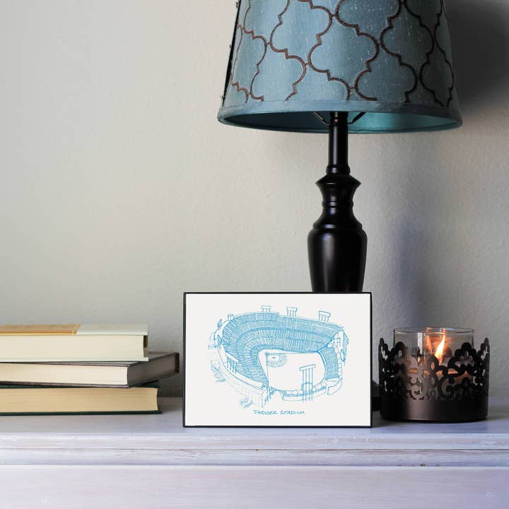 Designs By Patterson – Engroshandel Kunsttryk – Dodger Stadium, Hjemmested for Los Angeles Dodgers, Ujævnhederne1