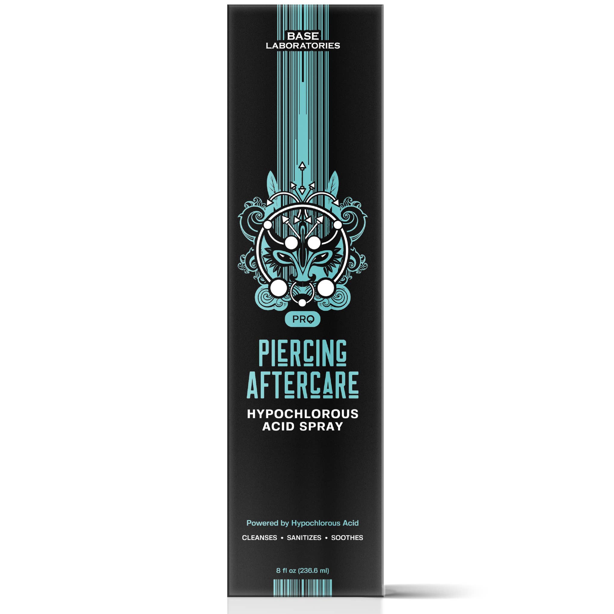 Base Laboratories - Wholesale Pain Relief Spray/Cream - Piercing Aftercare Spray PRO - Saline + Hypochlorous Acid6