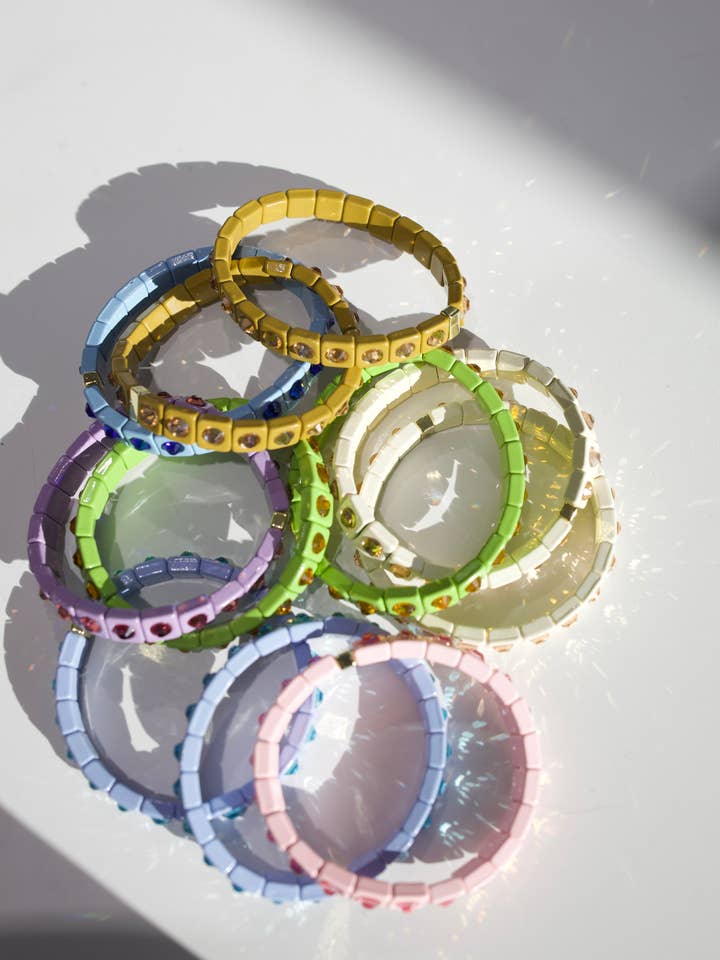 Sylvie Gemstone Armbånd || Vælg Farve for engroshandel hos BELJOY