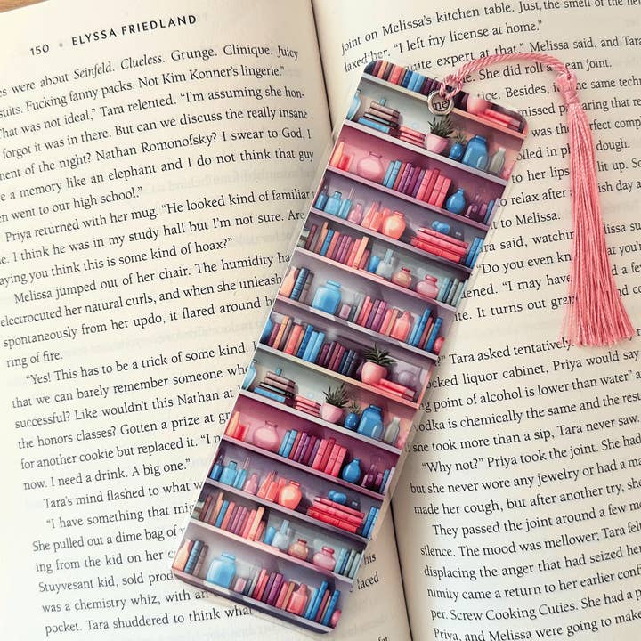 Marque-page laminé pour étagère pour la vente par JPC Sticker Shop