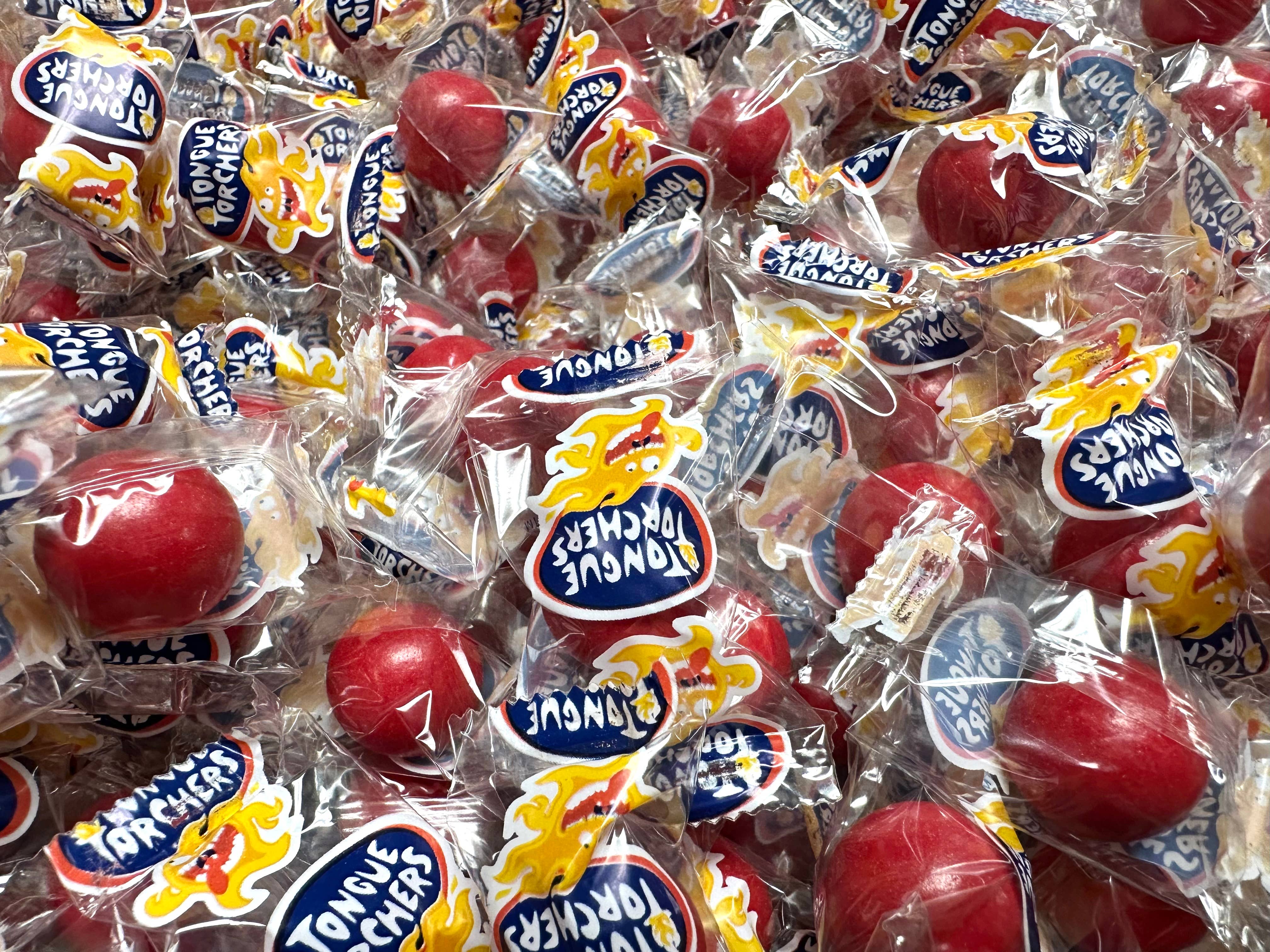 O'Shea's Candies Sweet Shop - Wholesale Hard Candy - Nostalgic Fire Red 🔥 Tongue Torches Hard Candy 3/4TH Pound 4