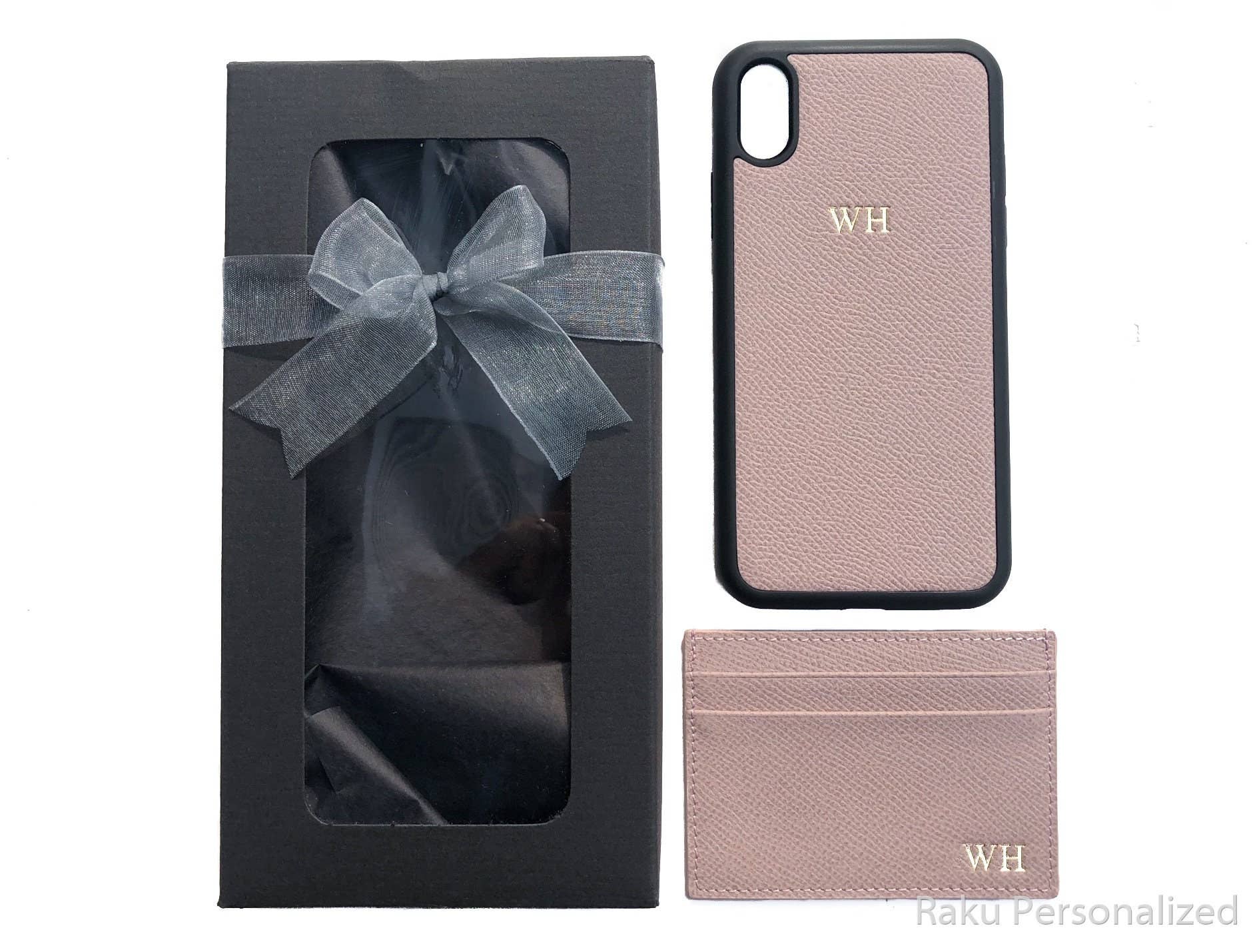 rakupersonalized – wholesale Phone case – Women’s – Personalized Leather Phone Case Custom Letter Initials Iphone XS Max, Monogram Iphone Case Leather Gifts For Her7