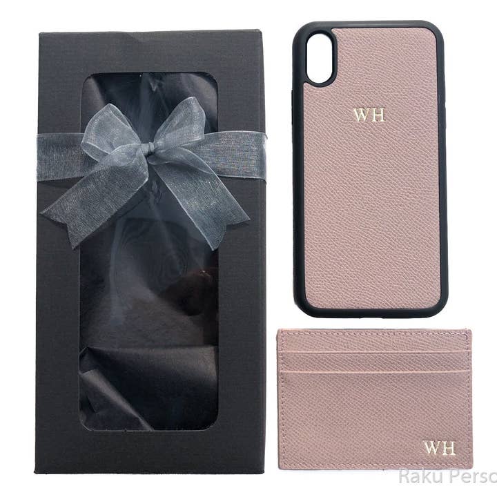 rakupersonalized – wholesale Phone case – Women’s – Personalized Leather Phone Case Custom Letter Initials Iphone XS Max, Monogram Iphone Case Leather Gifts For Her7
