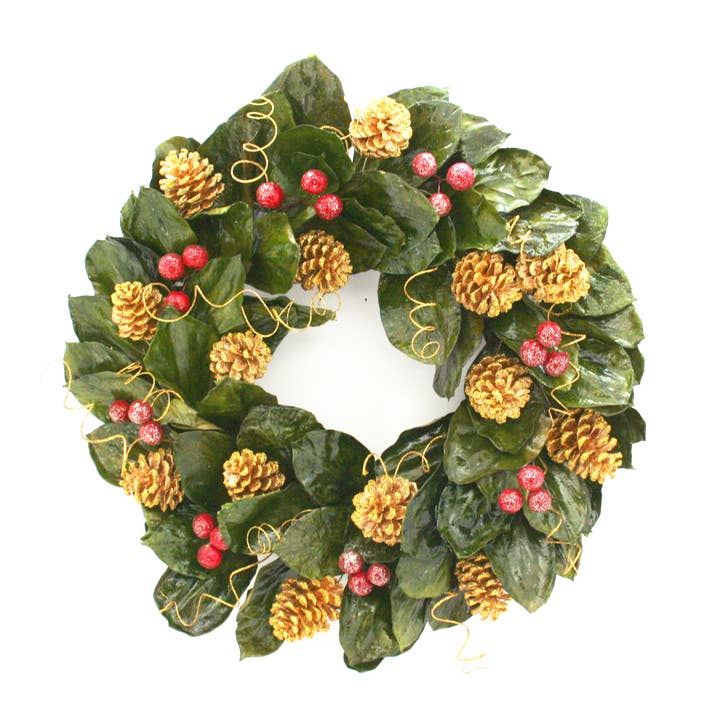 Grøn Jackfruit krans for engroshandel hos Seasonal by Contrast Inc.