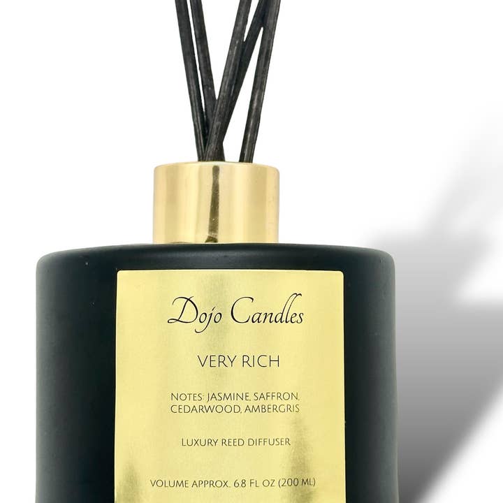 Meget Rig (Inspireret af Baccarat Rouge 540) Luksus Duftspreder med Pinde for engroshandel hos DOJO