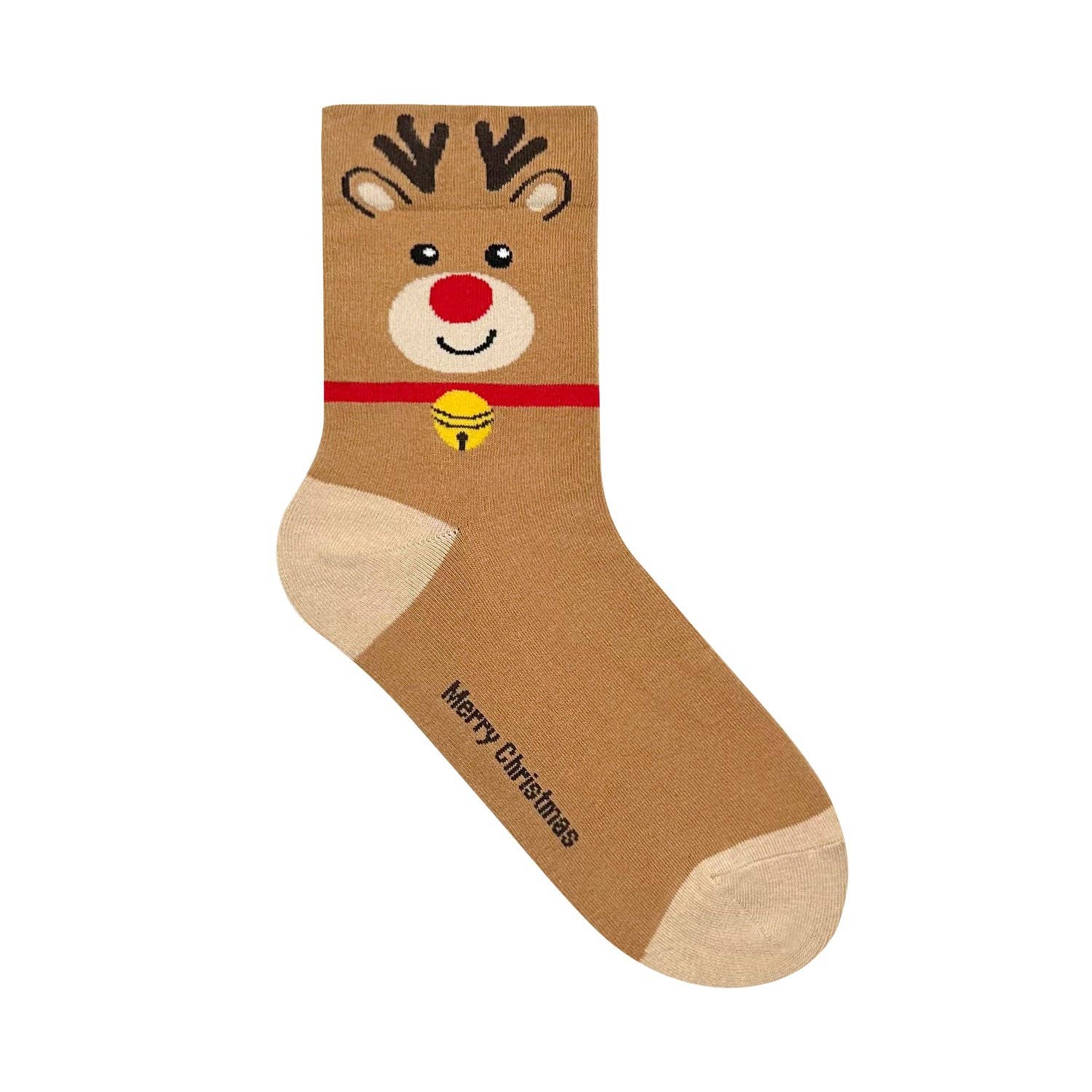 7DAYSSOCKS - Wholesale Socks - Women's - Women's Crew Santa Friends Socks1