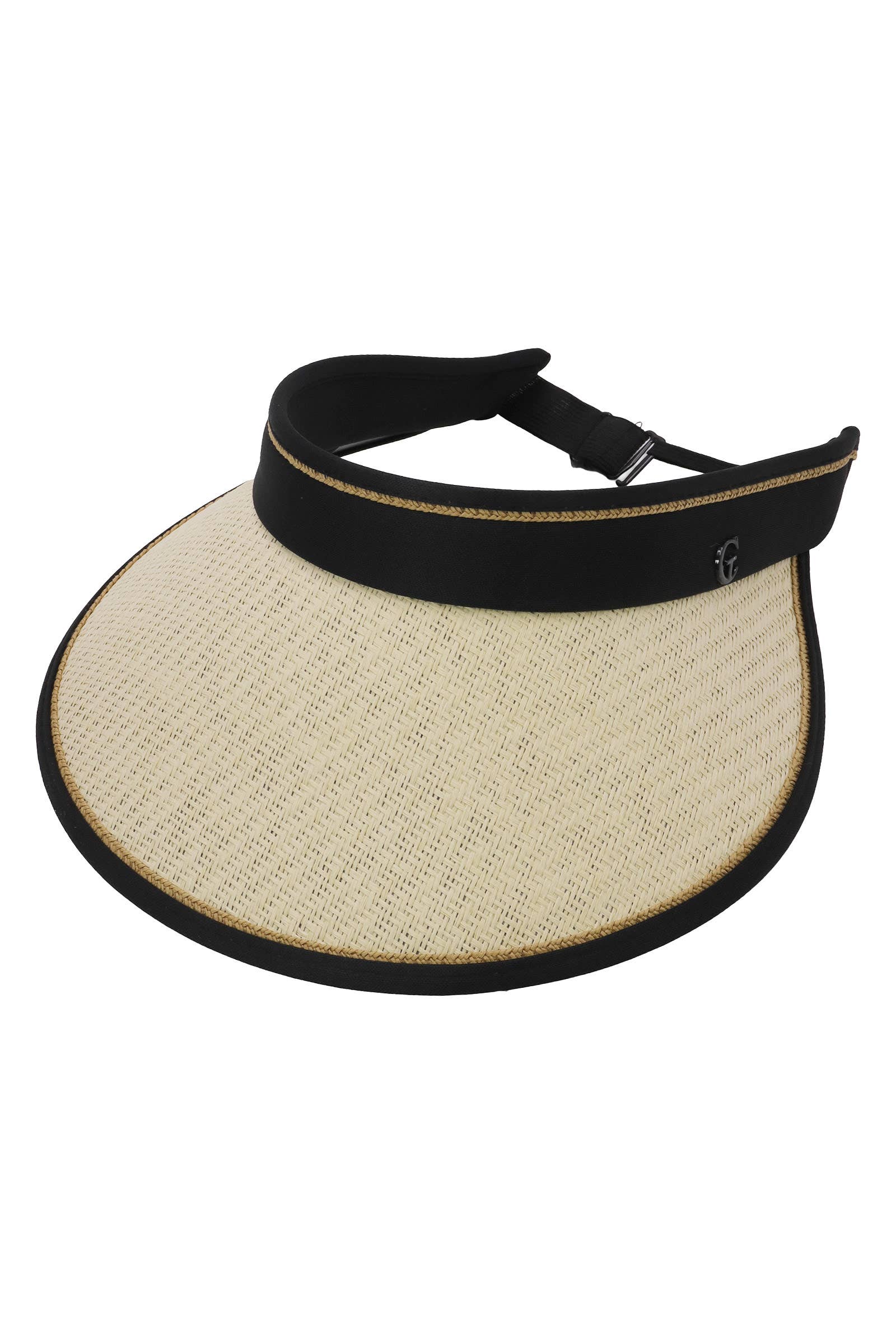 ASSORTED Pack And Go Paper Straw Roll-up Sun Visor for wholesale on Faire13