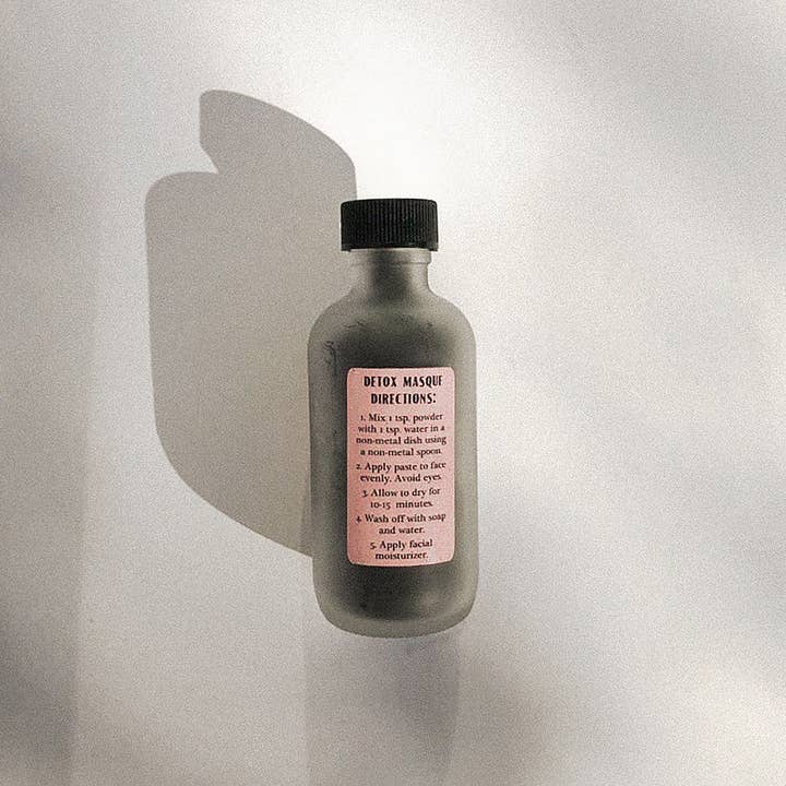 Visions Co. – wholesale Ansiktsmasker – DETOX ANSIKTSMASK | Aktivt Kol + Bentonitlera