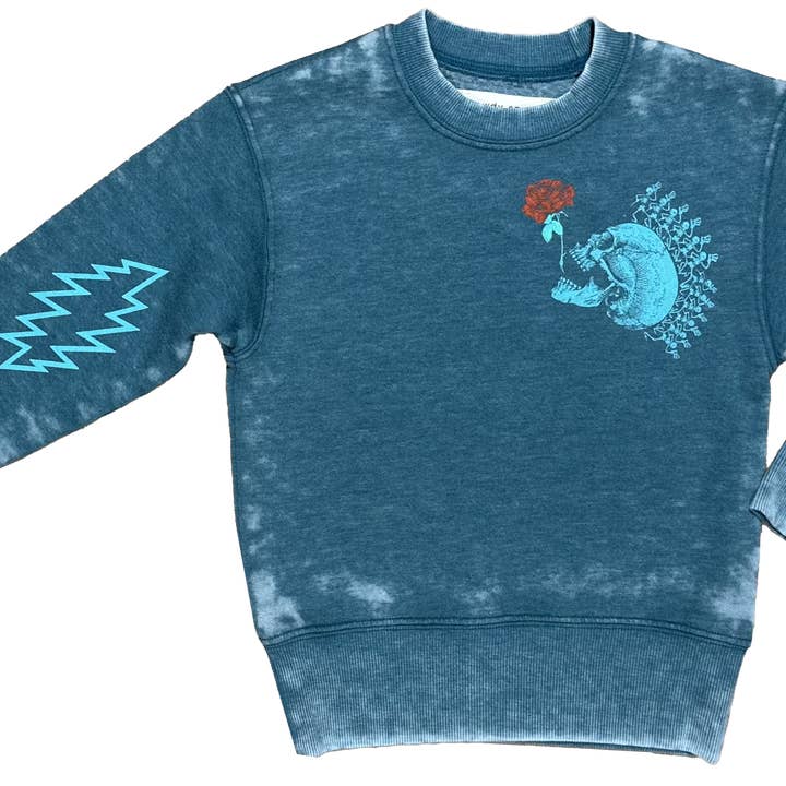 Grateful Dead Fillmore Crewneck für den Großhandel von Rowdy Sprout