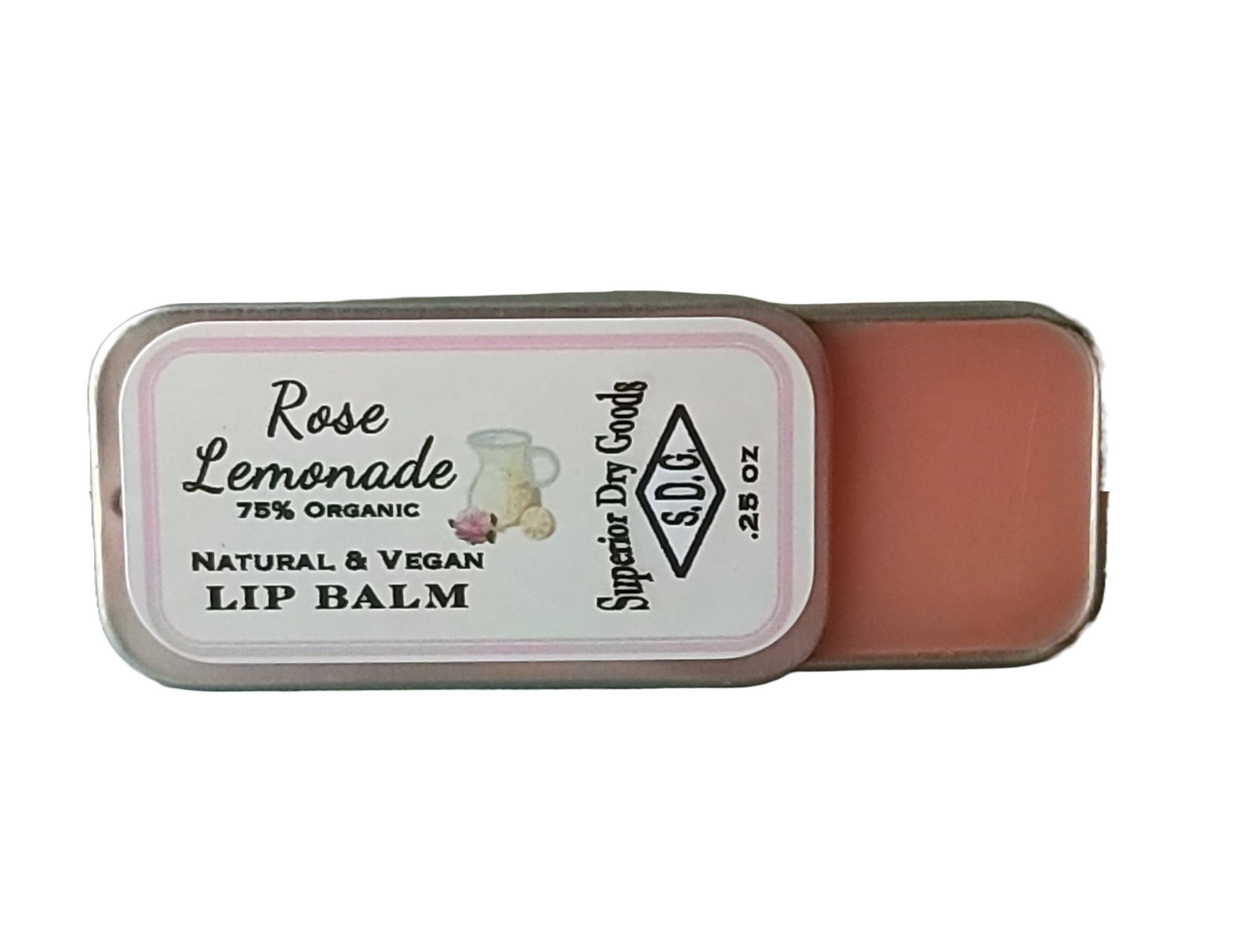 Superior Dry Goods - Wholesale Lip Balm - Natural Lip Balm Variety | 7 Vegan Flavors | Slider Tins10