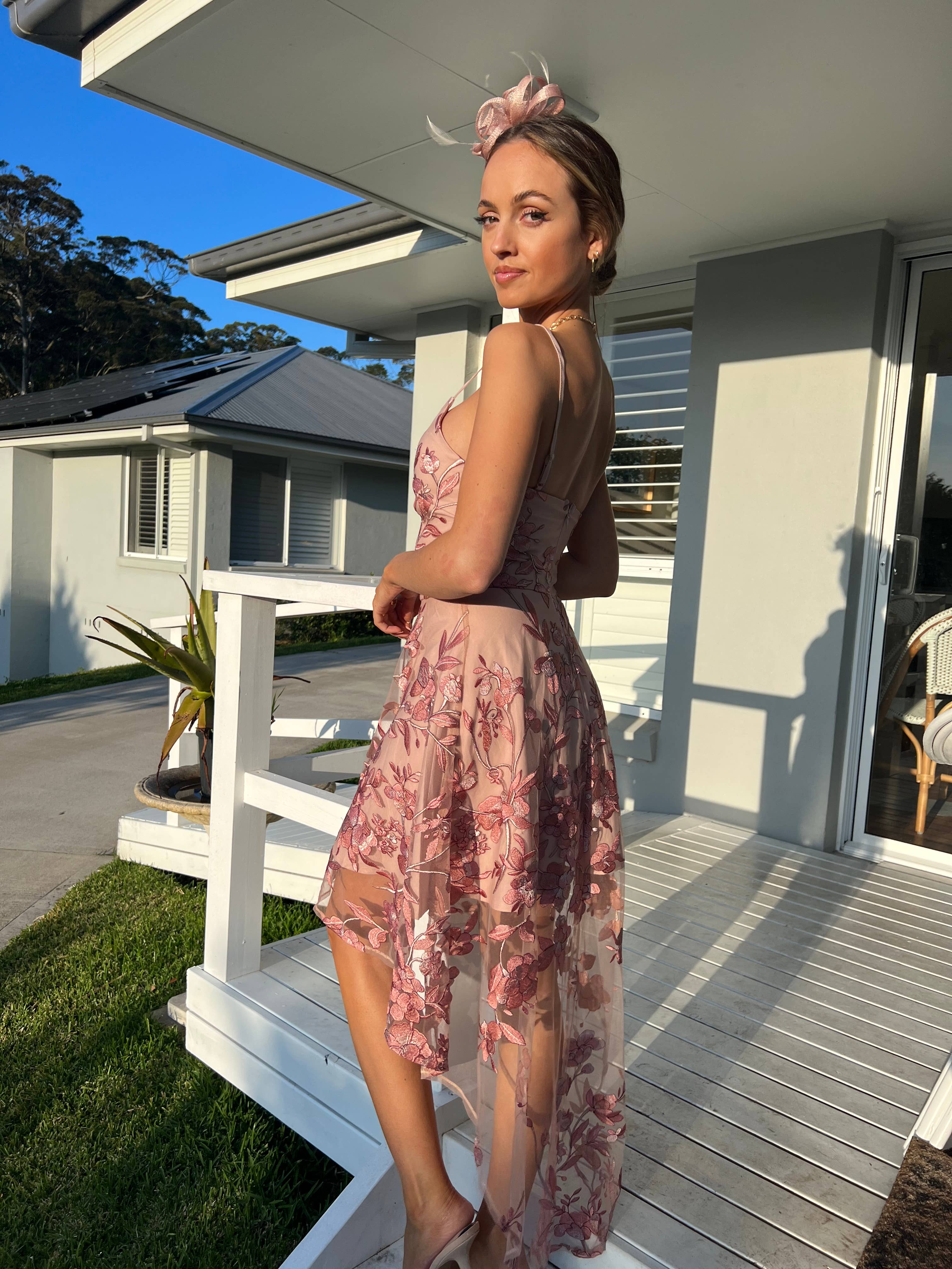 Twosisters The Label - Wholesale Dress - Women's - Saskia High Low Dress - Pink3