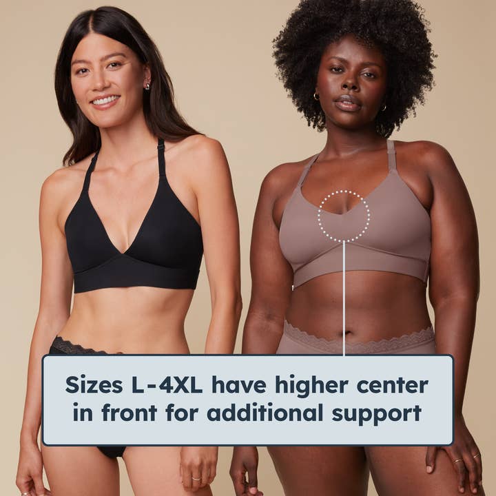 Bliss Lace Halterneck Bralette - Black for wholesale on Faire