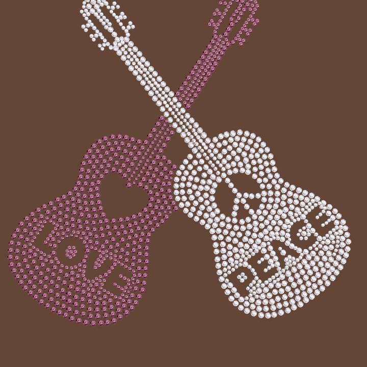 Guitars Love & Peace - Camiseta para mujer para venta al por mayor de Dog in the Closet