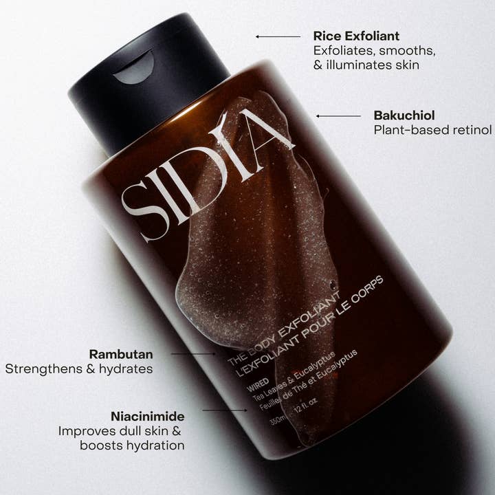 SIDIA - Wholesale Body Scrub/Exfoliant - WIRED: The Body Exfoliant1