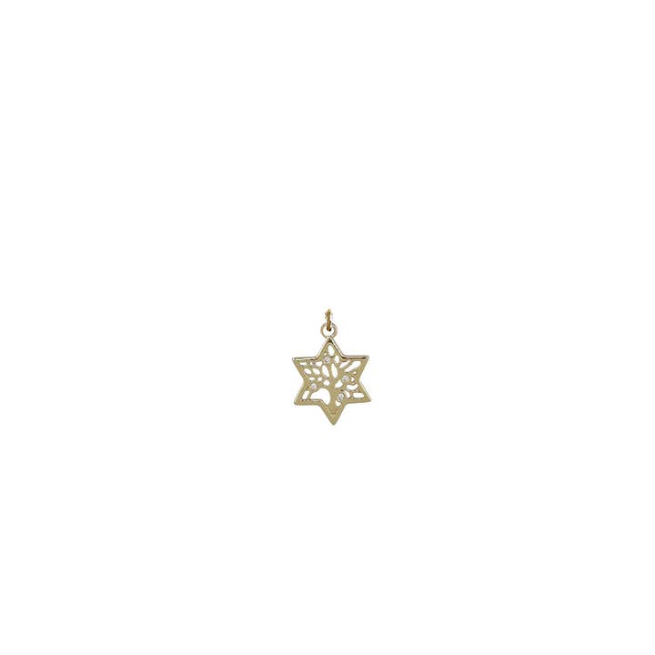 Love, Lisa - Wholesale Individual Charm/Pendant - Mix & Match Star of David Charms – Gold & Silver Options