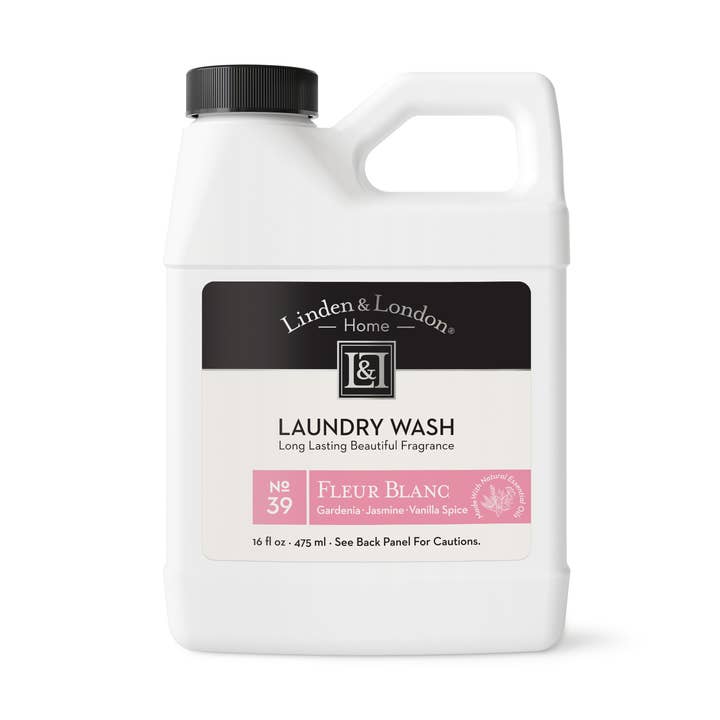 Laundry Wash - No. 39 Fleur Blanc, 16 oz. for wholesale by Linden&London