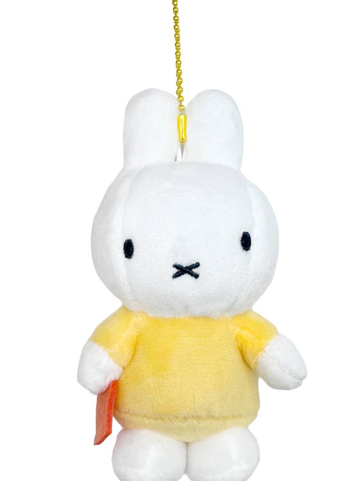 Miffy Gelbes Plüschmaskottchen Schlüsselanhänger für den Großhandel von LASR
