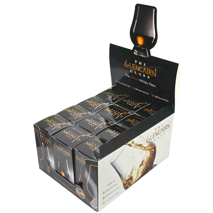 ThousandOaksBarrelCo. - Wholesale Cocktail/Liquor Glass - 12 Individually Boxed Glencairn Glasses in Display Packaging3