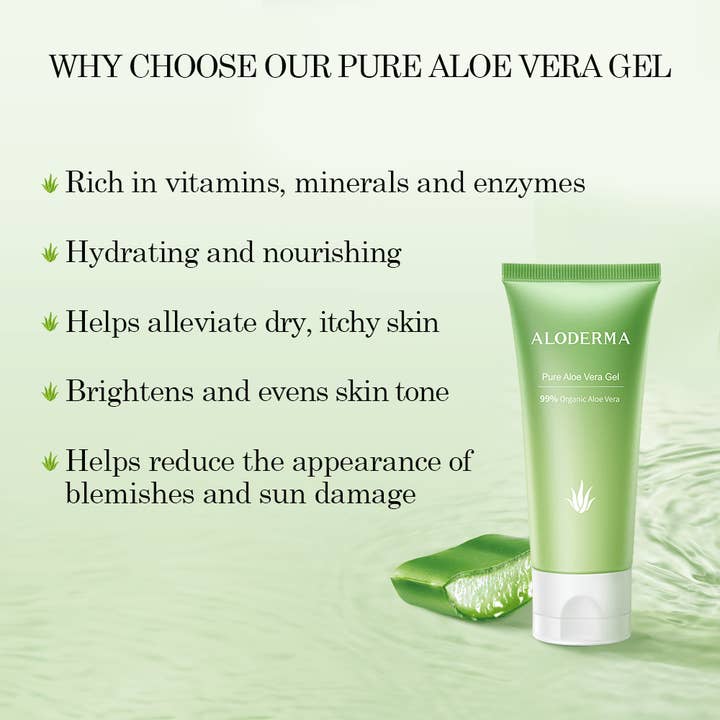 ALODERMA - Wholesale Aloe Spray/Cream - Pure Aloe Vera Gel 45G