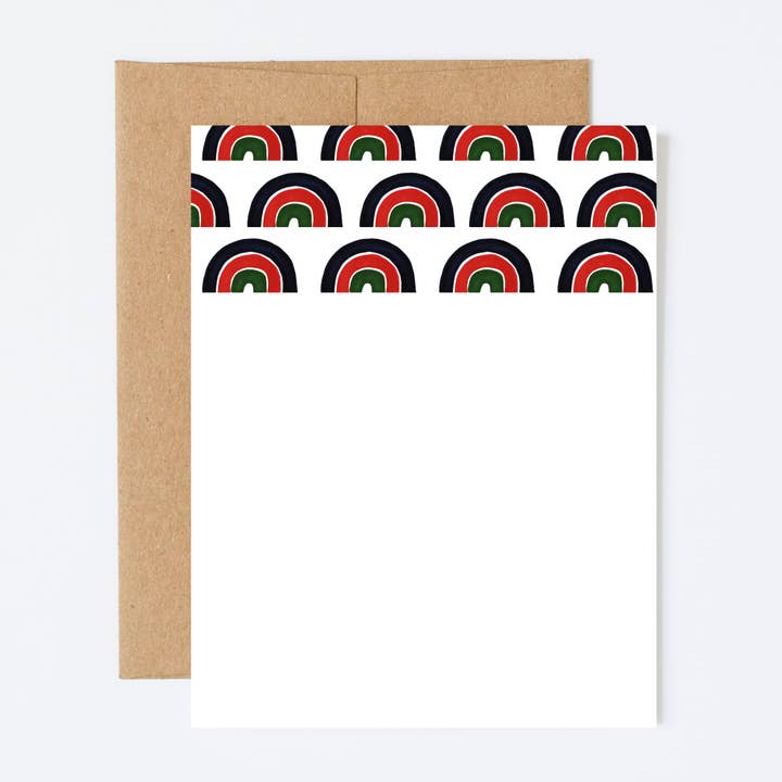Rainbows - Conjunto caixa/Flat Note Cards por atacado de Shortpockets