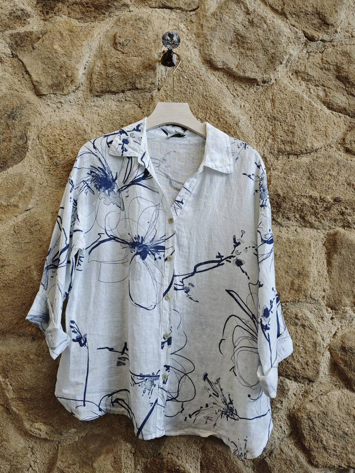 Blus Ref-18255 för wholesale av Linen & More