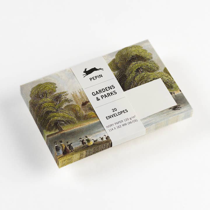 Gardens & Parks C6-Envelopes for wholesale by Pepin Press
