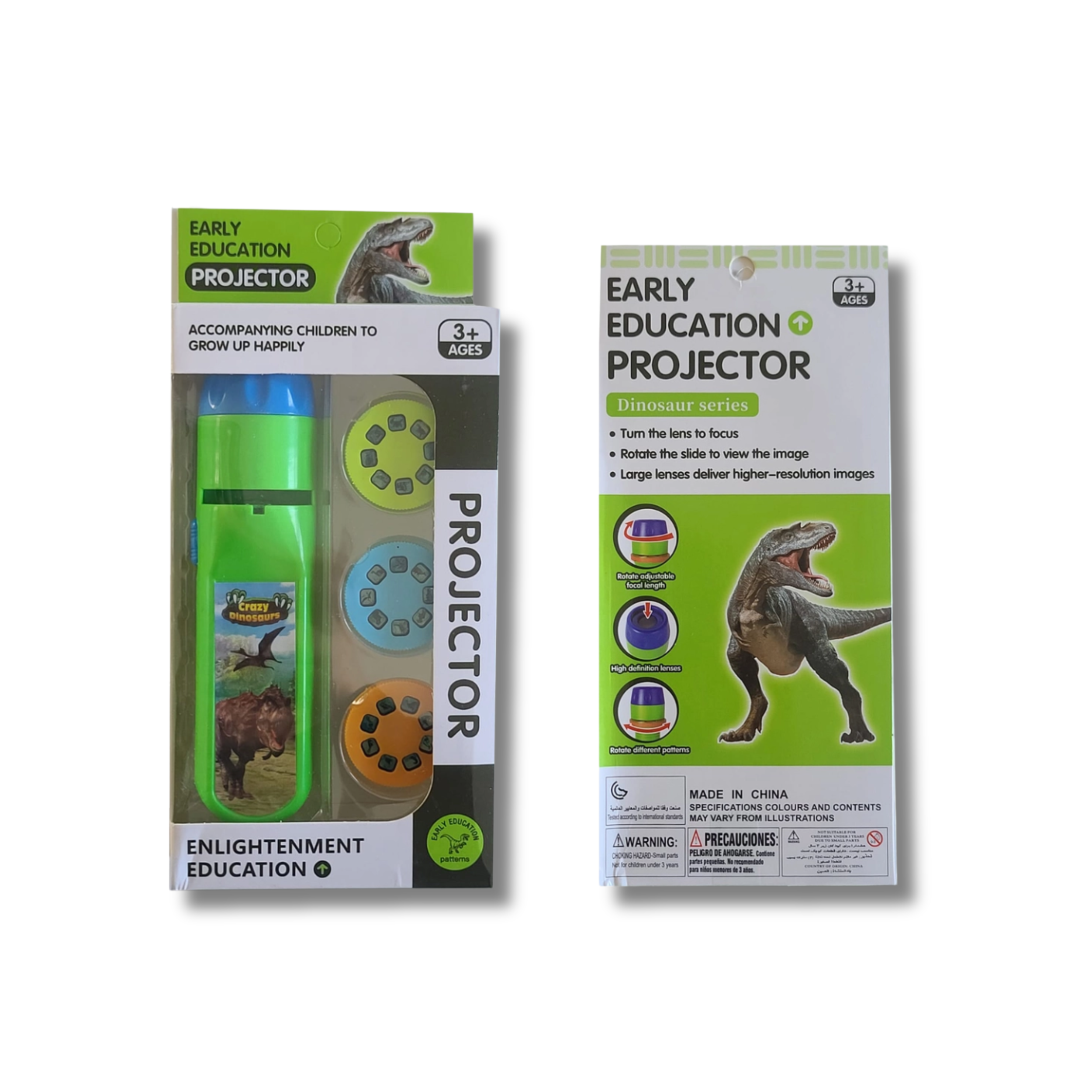 JSBlueRidge Toys - Venta al por mayor Juguete con luces - Niños y bebés - Linterna proyector de dinosaurios luz nocturna juguete para niños10