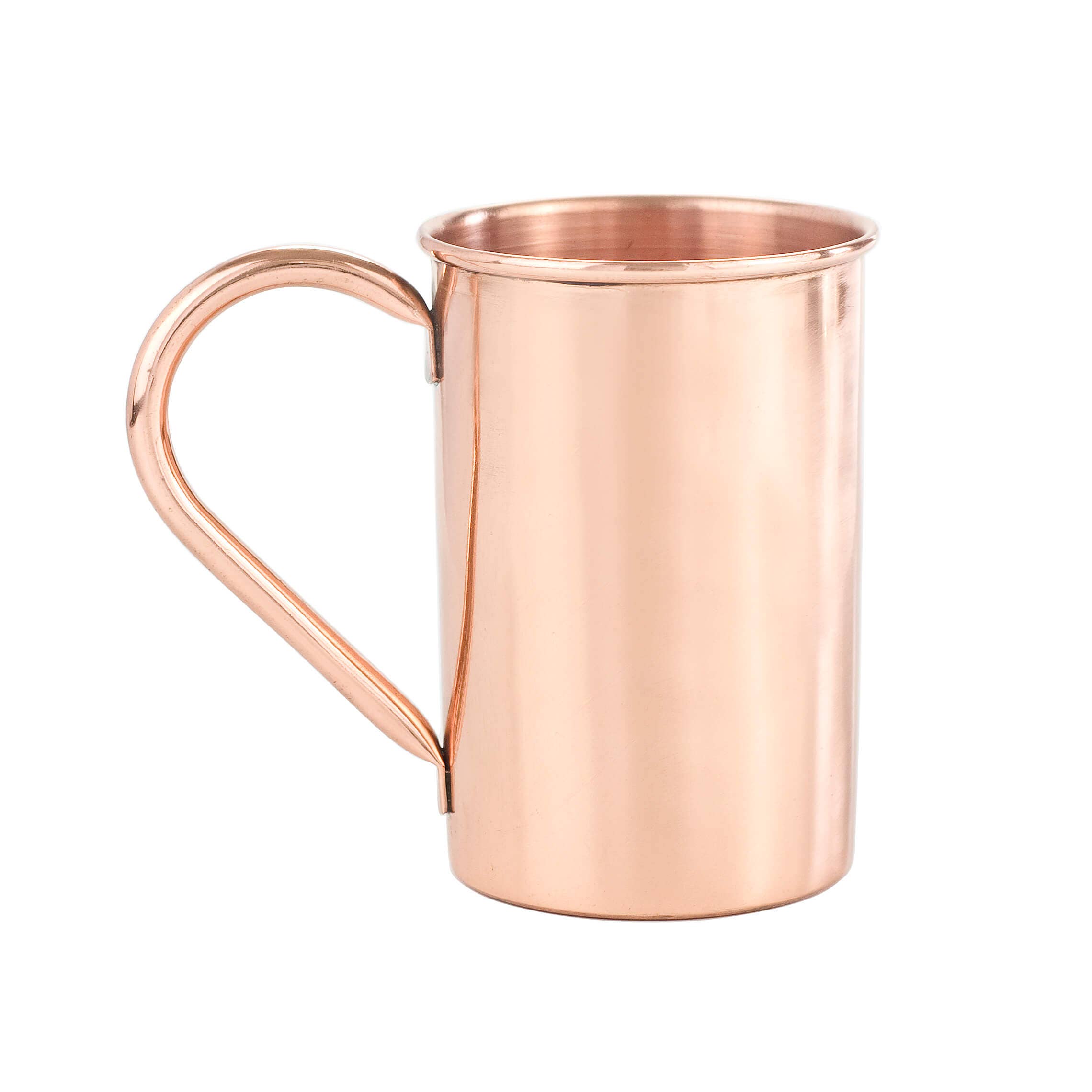 100% Pure Copper Pitcher with Lid by Copper Mules