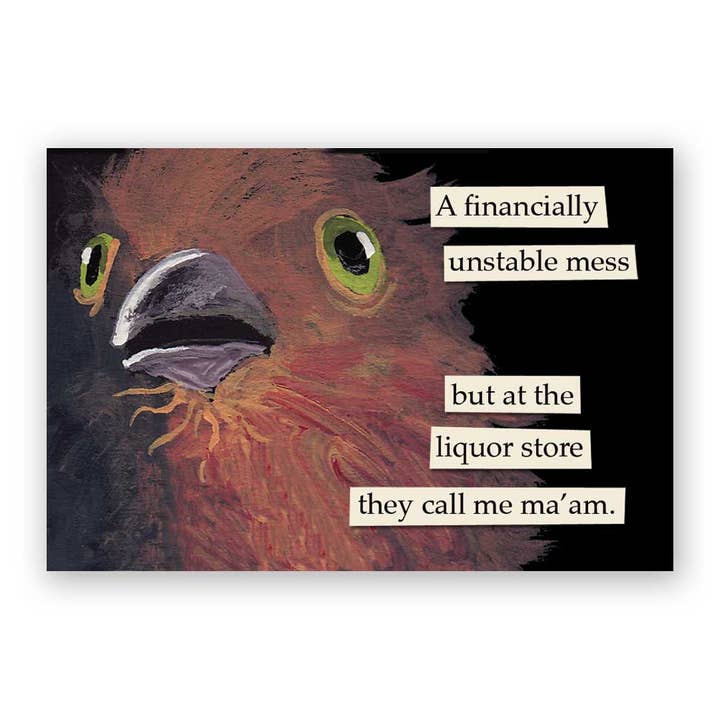 Liquor Store Magnet for wholesale by The Mincing Mockingbird