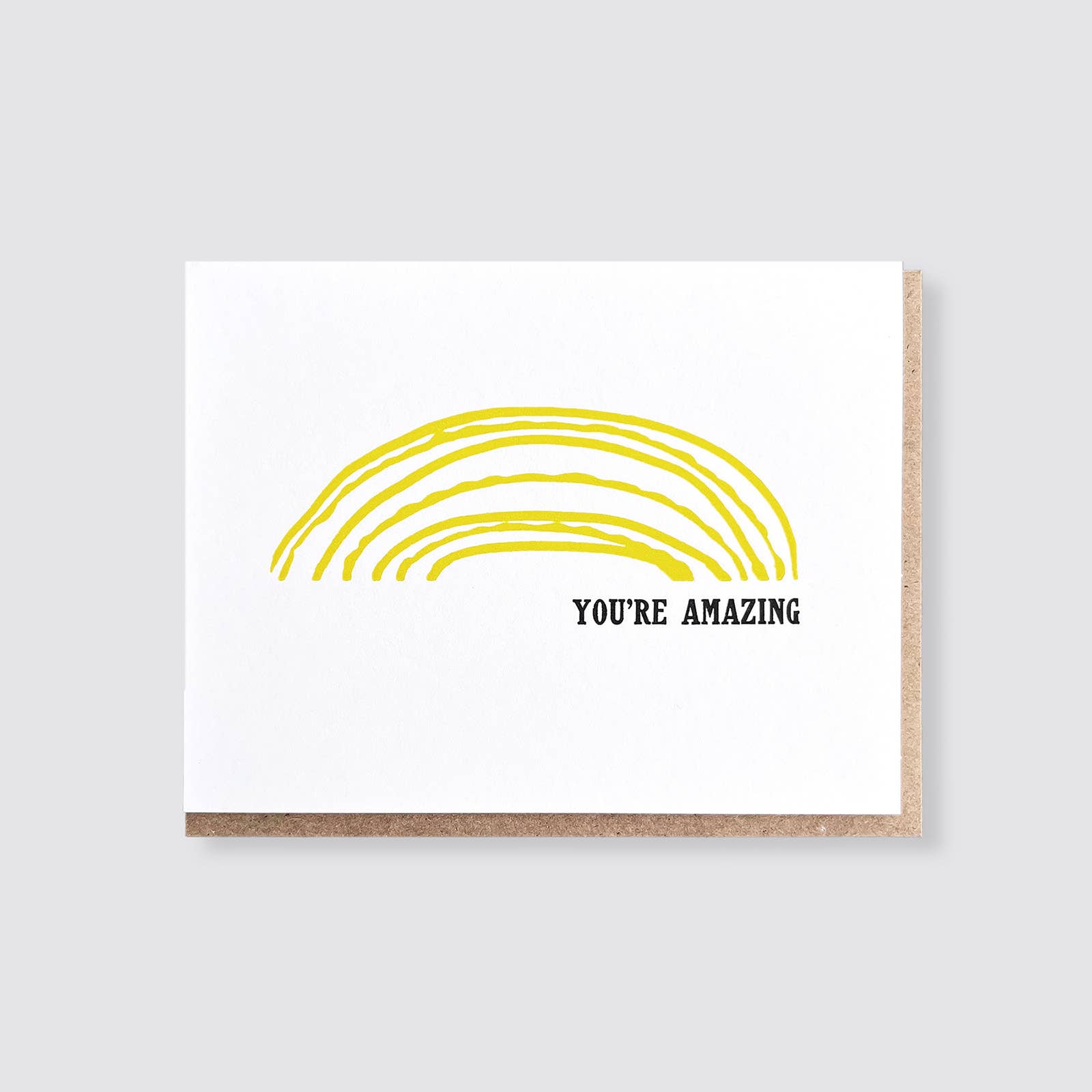 True North Letterpress - Wholesale Friendship Card - You're Amazing - Friendship Card