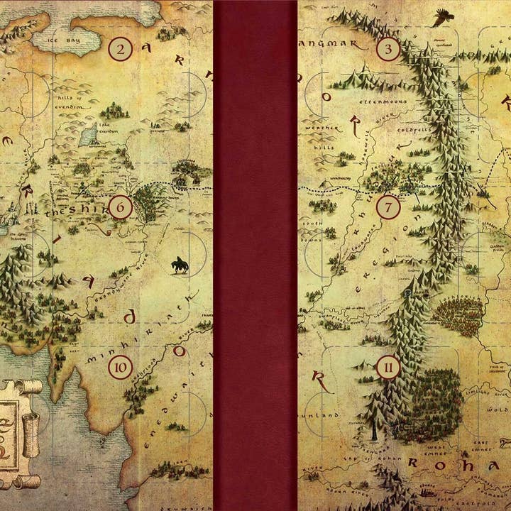 Collector's Outpost - Wholesale Advent Calendar - 12 Days of Lord of the Rings Enamel Pin Countdown Calendar1