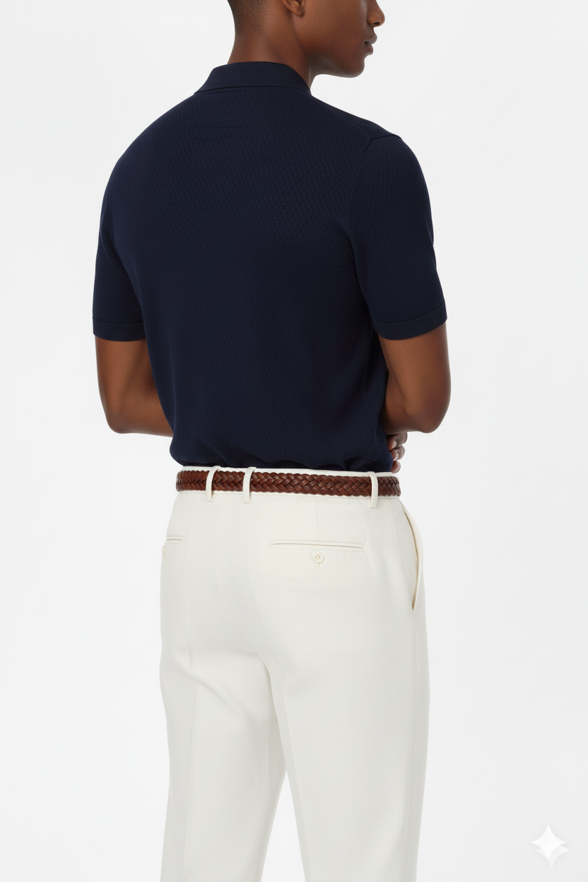 S  Men's Textured Polo Shirt for wholesale on Faire2