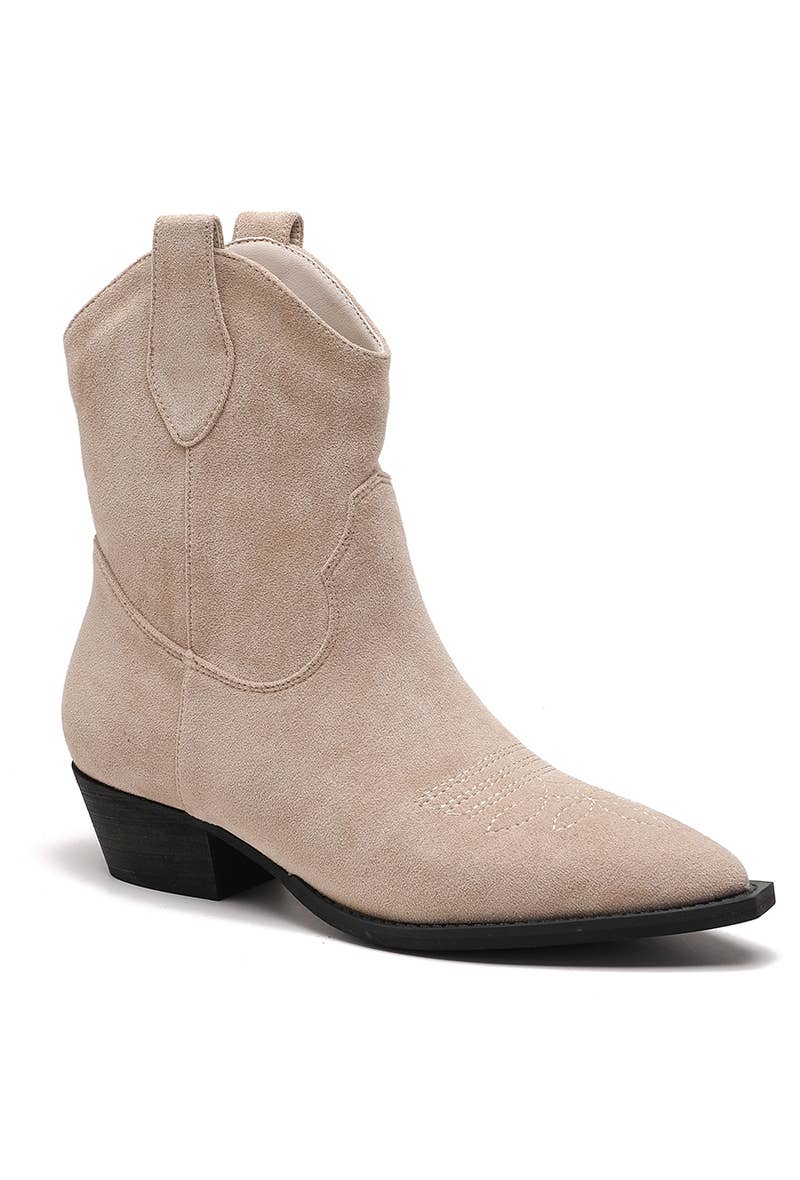 Joia Paris - Vente Bottes de cowboy – femme - Bottines Santiag petit talons H8-6085