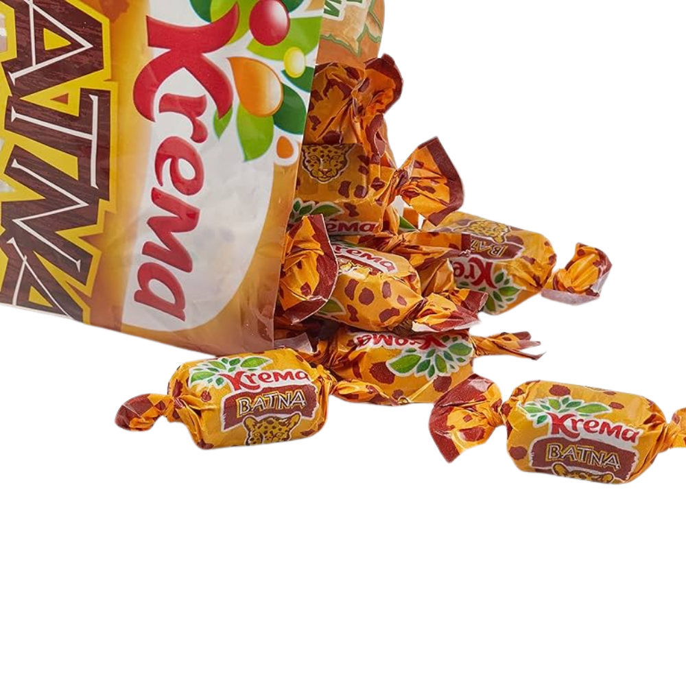 123bonbon - Wholesale Chewing Gum - LUTTI Krema Batna - 0,33 lb Bag2