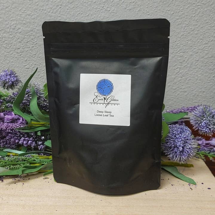 Thé en feuilles Deep Sleep pour la vente par Earth Goddess Apothecary