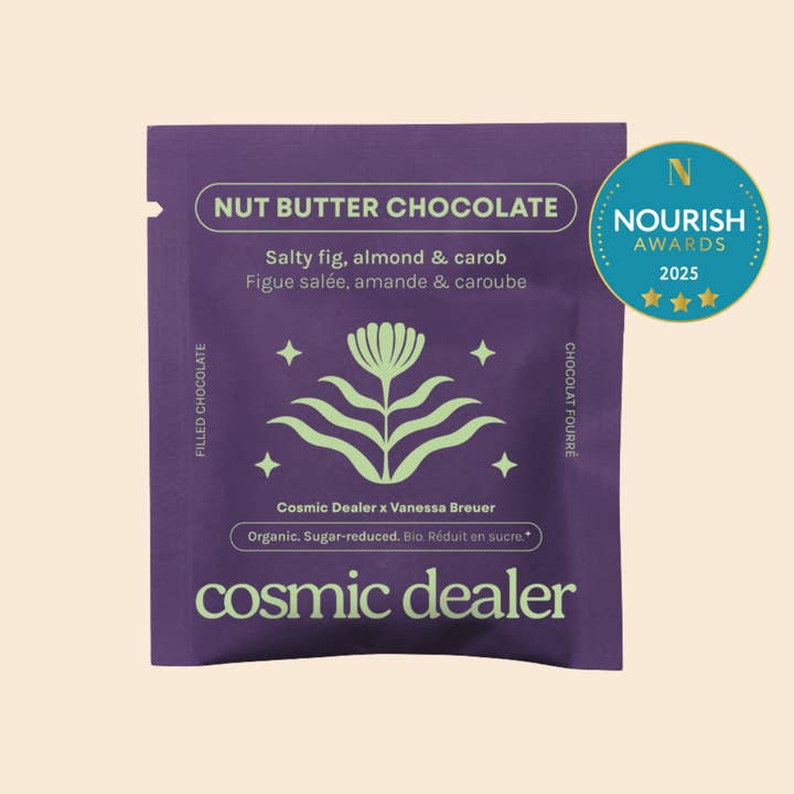 Cosmic Dealer - Wholesale Chocolate Box - Gift Box of 4 nut butter chocolates - Salty Fig2