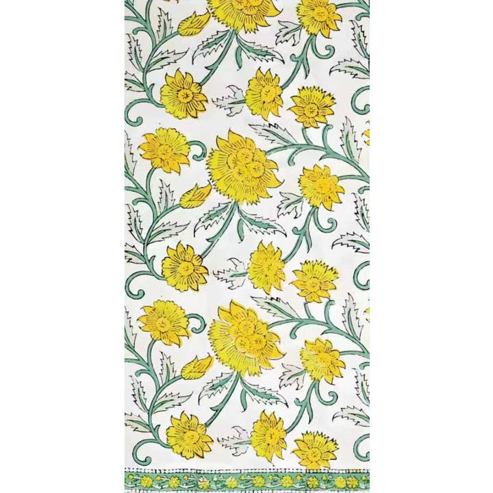 Gule Påskeliljer Forårsblomstermønster Papirservietter til Gæster for engroshandel hos Stxy’s