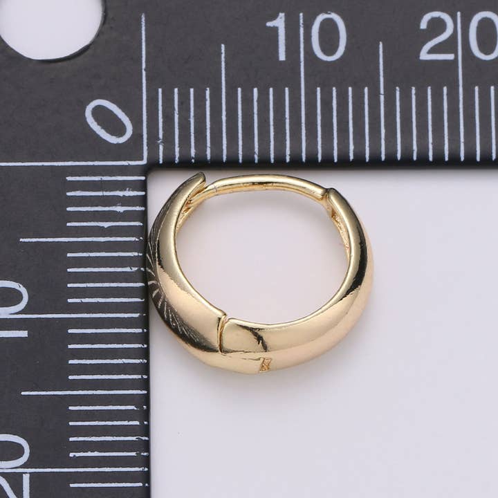 Aim Eternal - Wholesale Huggie Earrings - Simple Huggie Hoop Earring P033, P036, P038, P249