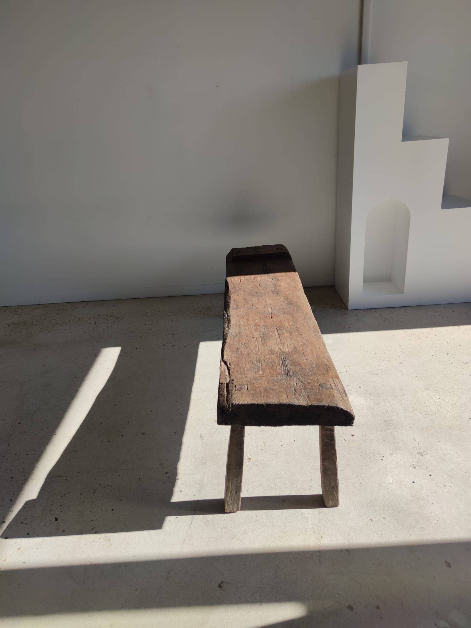 Office Objets - Wholesale Bench - Very large antique teak bench H:50cm L:2m0677