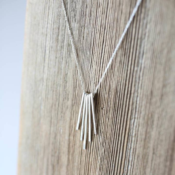 N221 - Fringe Necklace for wholesale by Blueberry Jewelry