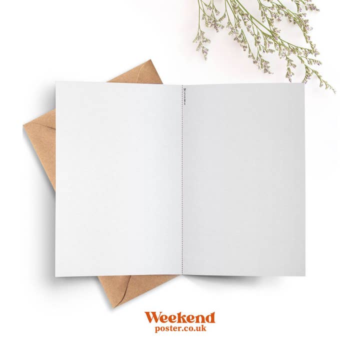 Weekend Concept - Vendita all'ingrosso Biglietti di auguri generici - Biglietto di auguri per cocktail Corpse Reviver #2 in stile retrò di metà secolo2