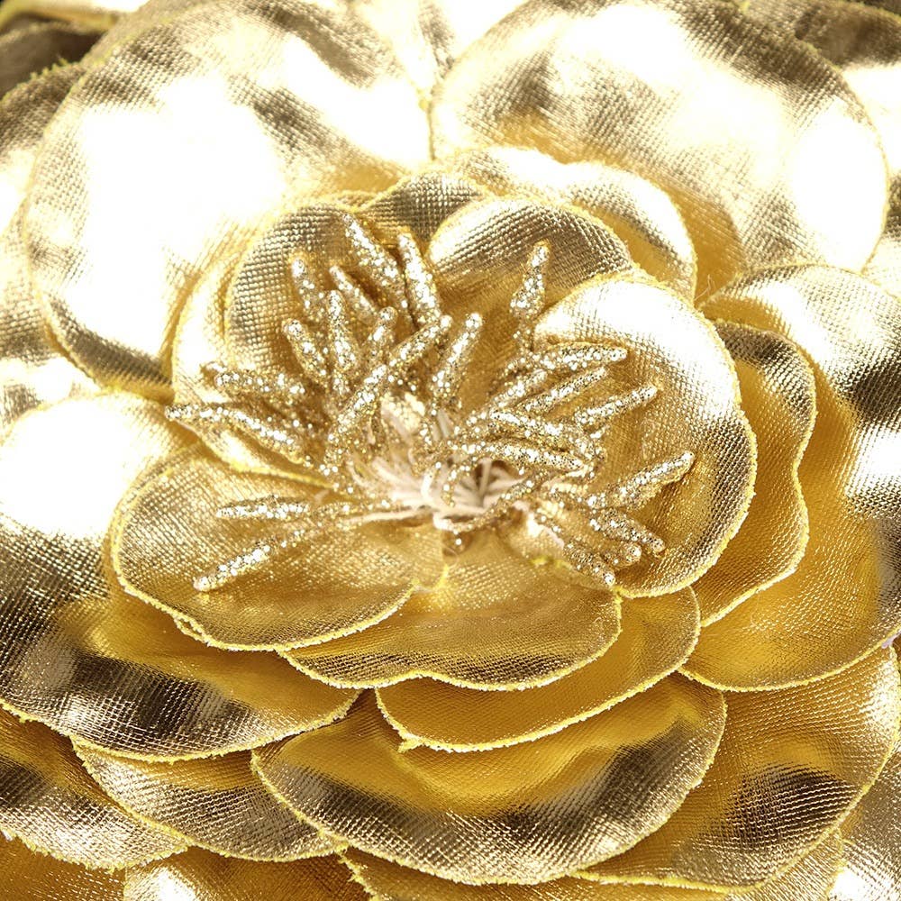 Preto JP22 Macacão sem Costas com Halter e Detalhe Floral Dourado 3D para venda a revendedores na Faire17