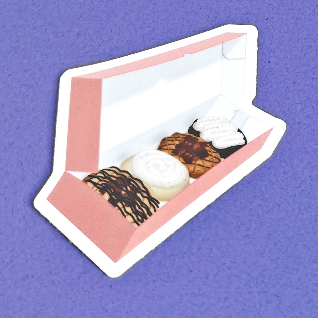 Shop Trimmings - Wholesale Sticker - Assorted Box of Cookies Sticker3