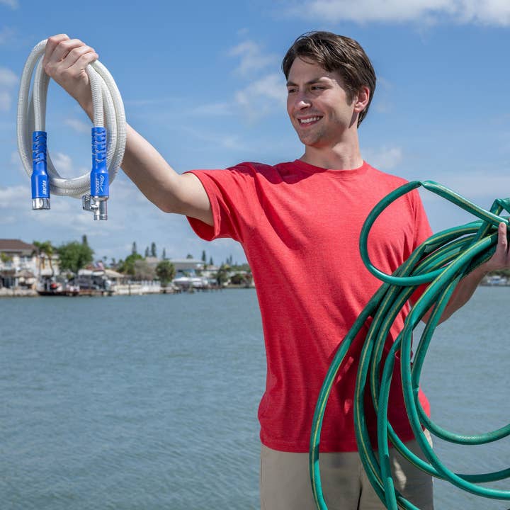 Bulbhead Marine - Wholesale Garden Tool - Pocket Hose Marine (25 ft)2